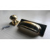 Bromley Cupboard Knob – Polished Brass - Square Backplate